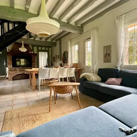 La Chaumiere Confort Et Charme Normand بيت ضيافة